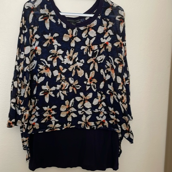 Grace Elements Sweaters - Grace Elements High Low Sweater with Long Tank Top Underneath